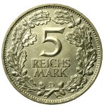 Germany, Weimar Republic, 5 marks 1925 Munich, 1000th anniversary of the Rhineland (846)