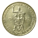 Germany, Weimar Republic, 5 marks 1925 Munich, 1000th anniversary of the Rhineland (846)