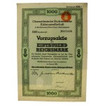 Blechhammer -Blachownia Śląska - Upper Silesian Hydride Works - 1000 marks 1942 (452)