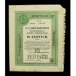Vilnius Land Bank, 4.5% mortgage bond, 10 zloty 1929, series II (455)