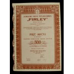 Firley United Portland-Cement Factories, 5x 100 zloty 1938 (459)