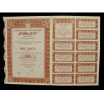 Firley United Portland-Cement Factories, 5x 100 zloty 1938 (459)