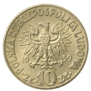 PRL, 10 zloty 1959, Nicolaus Copernicus (507)