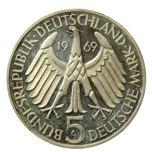 Allemagne, RFA, 5 mars 1969, 150e anniversaire de la naissance de Theodor Fontane (522)