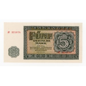Germany, GDR, 5 marks 1955 (241)