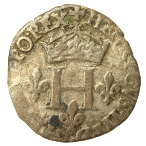 Henry of Valois, Paris salt, fine denomination. Rarity (569)