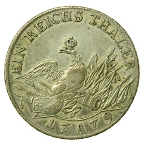 Germany, Prussia, Frederick II, 1779 thaler, Berlin (736)