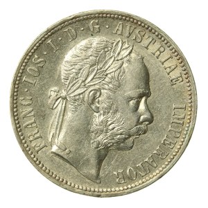 Austria-Hungary, Franz Joseph I, 1 florin 1881 (746)