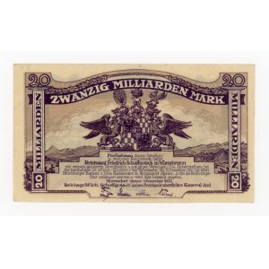 Sobieszów/Hermsdorf, 20 Milliarden Mark 1923 (323)