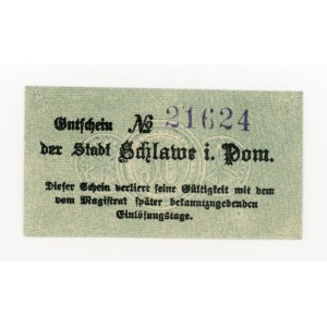 Slavno/Schlawe, 50 fenig 1918 (335)
