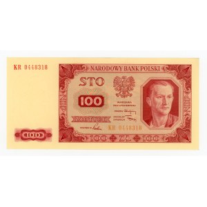 PRL, 100 złotych 1948 KR (344)