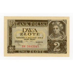II RP, 2 gold 1936 BW (352)