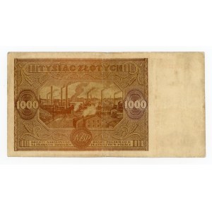 People's Republic of Poland, 1000 gold 1946 L (359)