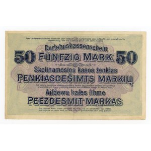 Ober Ost, Kaunas, 50 marks 1918 C (367)