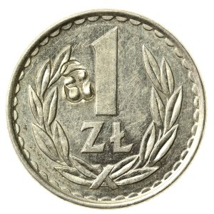 PRL, 1 zloty 1982 - punca Solidarność Walcząca (774)
