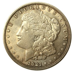 USA, $1 1921, Morgan, Denver (831)