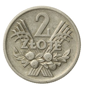 PRL, 2 złote 1958 Jagody (844)