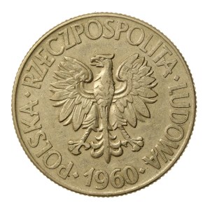 People's Republic of Poland, 10 gold 1960, Tadeusz Kosciuszko (851)