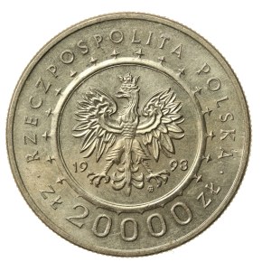 III RP, PLN 20.000 1993, Castello di Łańcut (852)