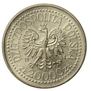 III RP, 20.000 złotych 1994, Otwarcie nowego gmachu Mennicy Państwowej (854)