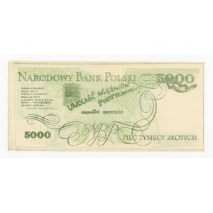 Solidarity, 5,000 zloty 1980 - Zbigniew Bujak (423)