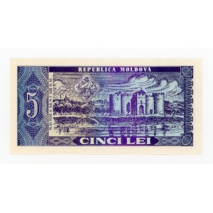 Moldova, 5 Lei 1992 (171)