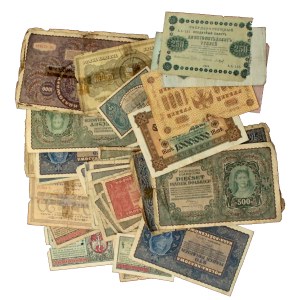 Poland and foreign countries, set of 255 banknotes (1231)