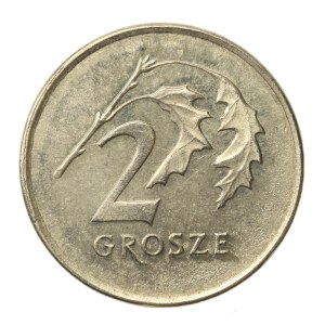 MIEDZIONIKIEL SAMPLE, Third Republic, 2 pennies 2005 Very rare (532).