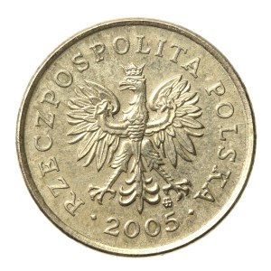 MIEDZIONIKIEL SAMPLE, Third Republic, 2 pennies 2005 Very rare (532).