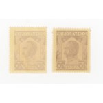 60th Birth Anniversary of Marshal Jozef Pilsudski, set of 2 varieties, 1927 (110)