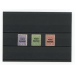 Port of Gdansk, Polish toll stamps 251-253 overprinted. Unchecked series, 1934 (134)