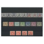 Free City of Danzig, set of un-cancelled stamps 19 pieces. (140)