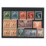 II RP, set of un-cancelled stamps 14 pcs. (168)
