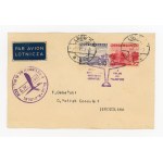 Airmail letter from Lviv to Jerusalem, 1937 (233)