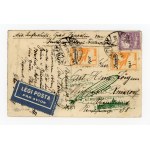 Graf Zeppelin, 1931. card from Budapest to airmail (256)