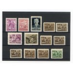 Poland, set of 13 uncancelled stamps, 1950 (273)