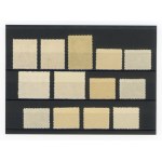 Poland, set of 13 uncancelled stamps, 1950 (273)