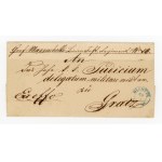 Official letter from Olomouc to Gratz, 19th century (375)