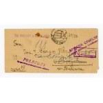 Court registered letter from Nowy Sącz to Boryslav, 1932 (376)