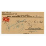 Court letter Krotoszyn, 1920