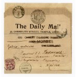 Newspaper band addressed to Ignacy J. Paderewski, 1898 (452)