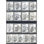 Underground Solidarity Publishing - Jan Tarnowski, "Italian Campaign" set of 17 pcs. - Szczecin black series (465)