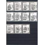 Underground Solidarity publication - Jan Tarnowski, set of 11 pcs. - Szczecin black series (467)
