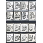 Publishing house of the underground Solidarity - Jan Tarnowski, "Marine" set of 16 pcs. - Szczecin black series (468)