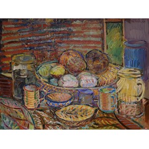 Piotr Pachecki, Still life with fruit, 2025