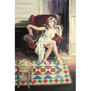 Maciej Kempinski, Woman and Snake, 2026