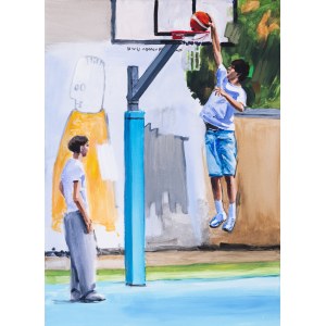 Marcin Kedzierski, Pitch on Wood, Batch, 2026