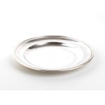 Italian solid silver plate - Genoa, 1784