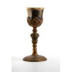Italian solid silver chalice - Rome, early 18th century