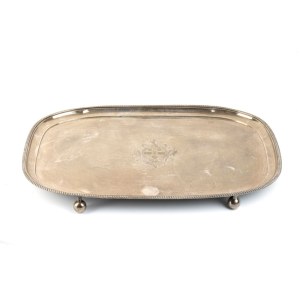 JOHN FOUNTAIN, English georgian sterling silver tray - London, 1806-1807